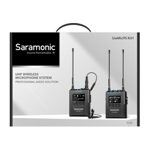 میکروفون یقه ای بی سیم سارامونیک مدل UwMic9S Kit1
